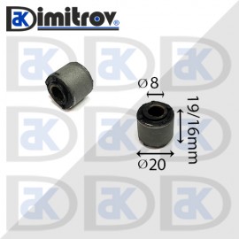 Тампон Ø  8 х Ø 20 х 19 / 16 mm
